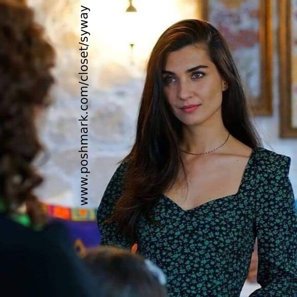 Zara Floral Print Sweetheart Neckline Long Sleeves Mini Dress - Picture 9 of 10